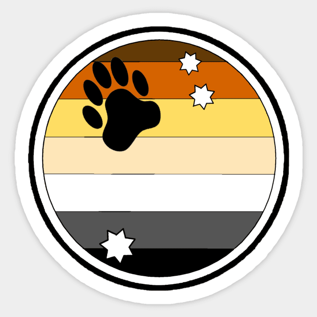 Bear Pride Snap Sticker by The Family Plot